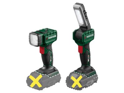 Lámpara de mano LED inalámbrica 20 V