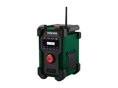 Battery-powered radio