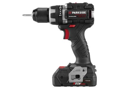 20V sladdlös borrmaskin, med batteri
