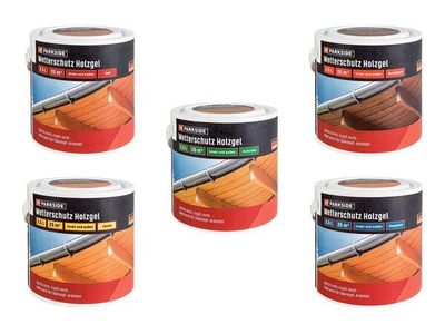Wood protection gel