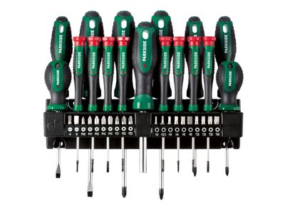 Juego de destornilladores y puntas