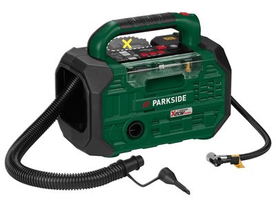Battery-powered compressor and air pump