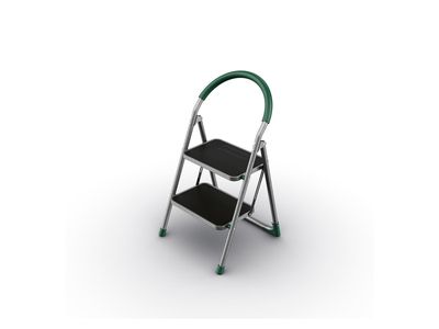 Escalera plegable de 2 peldaños