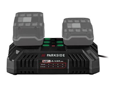 Încărcător dublu pentru baterii