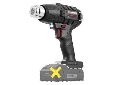 Ασύρματο πιστόλι θερμού αέρα - μπαταρία δεν περιλαμβάνεται