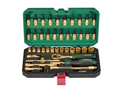 Set di chiavi a cricchetto, 46 pezzi