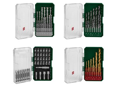 Set of drill bits or bits