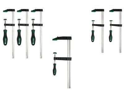 Schraubzwinge, 1, 2 oder 3 Stück