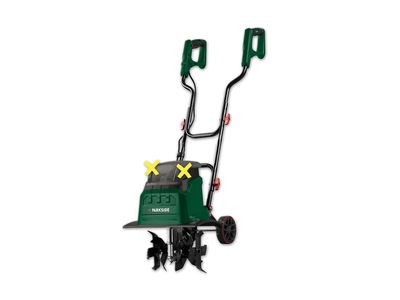 Batteridriven jordfräs, 40 V