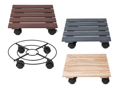 Kukka-alusta pyörillä