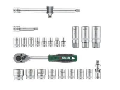 2-in-1 ratchet wrench set