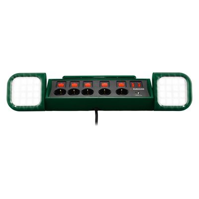 Lámpara de trabajo LED con regleta