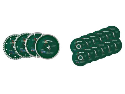 Juego de 4 o 12 discos para amoladoras