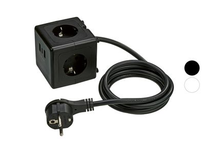 Cube multiprise avec ports USB