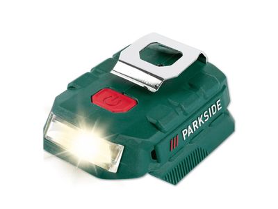 Adaptador USB para bateria com luz LED