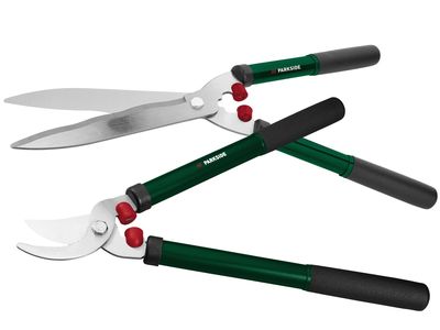 Tijeras de poda bypass para ramas/setos