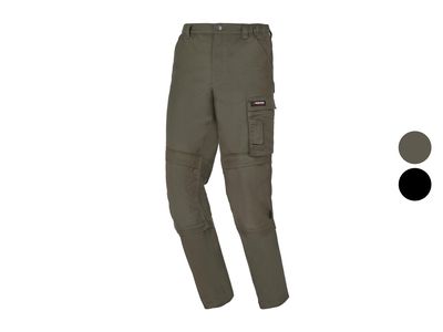 Pantalon de travail convertible à zip pour homme