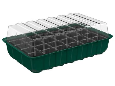 Ensemble de plateaux à semis avec 24 alvéoles
