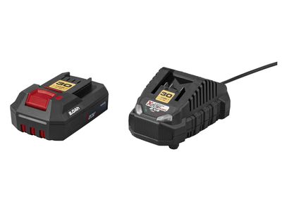Bateria 20 V / 2 Ah Edição Limitada + carregador de bateria 20 V / 2,4 A Edição Limitada