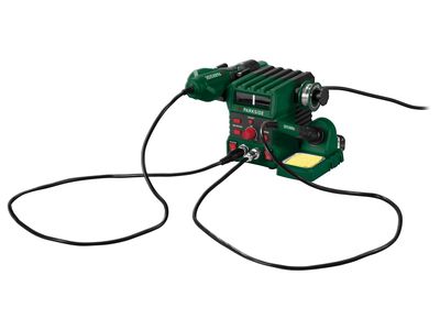 Hot air station for soldering