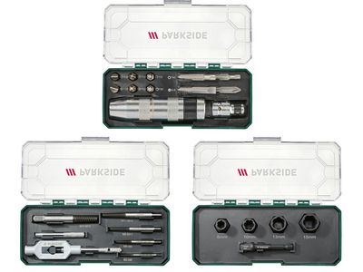 Juego de destornilladores de impacto / extractor de tornillos / extractor de tuercas