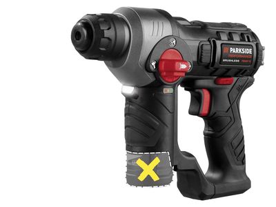 Trådløs borehammer