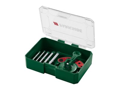 Foret à carrelage avec aide au centrage