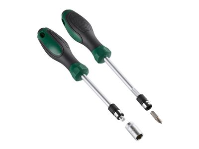 Sæt med skruetrækkerbits