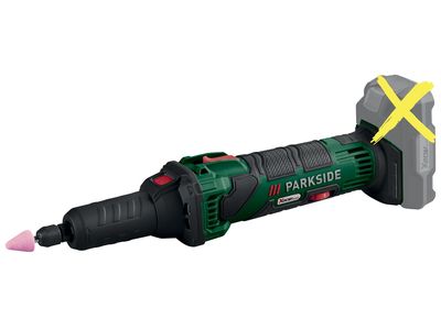 Cordless straight grinder