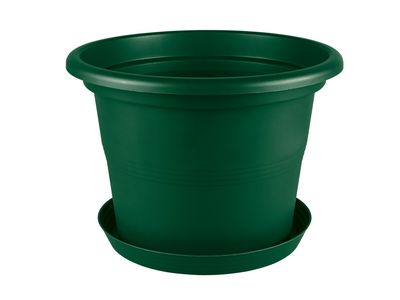 Blomsterpotte med underskål, ⌀ 44 cm