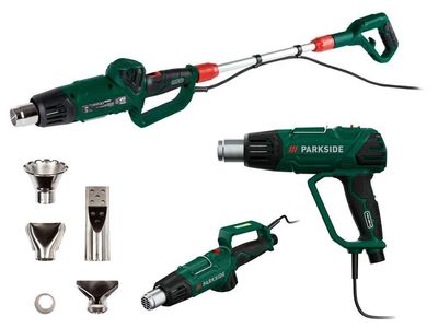 Flacără pentru ars buruieni / pistol de încălzire pentru construcții cu mâner extensibil