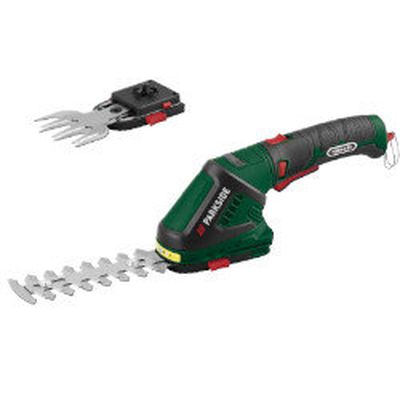 Cordless grass and shrub shears