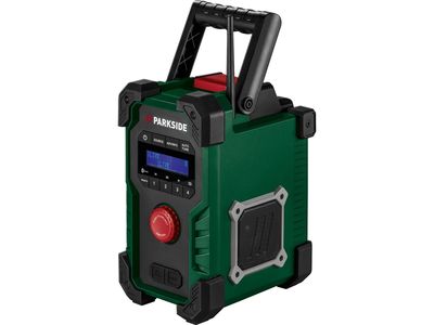 Radio a batería, 20 V, 12 V