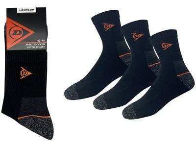 Chaussettes Dunlop pour homme, 3 paires